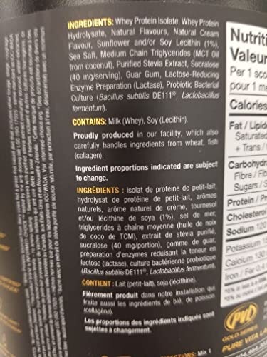 PVL ISO Gold – Grass Fed - Premium Isolate 100% Whey Protein Shake - Orange Krush'd - 908 g PVL Au supplements