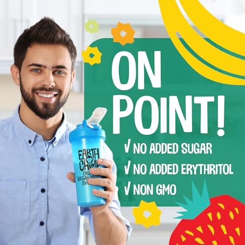 EarthChimp Organic Vegan Protein Powder - with Probiotics - Non GMO, Dairy Free EarthChimp Au supplements