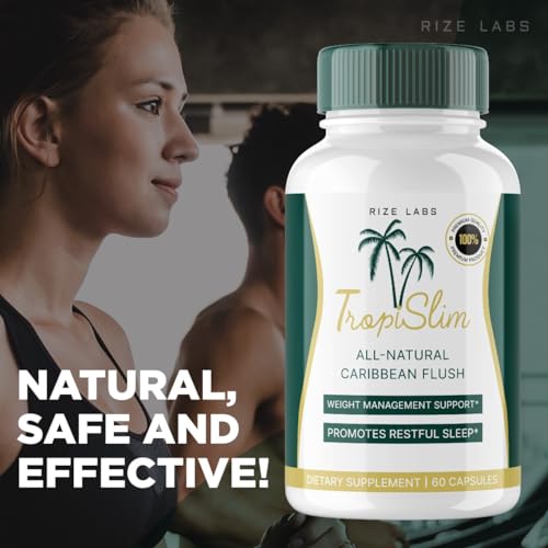 rize labs (5 Pack Tropislim Weight Loss Supplement, Tropislim Capsules for Total Body rize labs Au supplements
