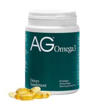 AG1 Omega 3 Fish Oil Softgels – 2000mg EPA & DHA from Wild-Caught Fish, Supports Heart, Brain & Joint Health | 90 Capsules | Athletic Greens Supplement AG1 Au supplements