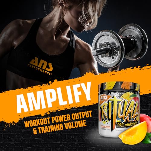 ANS Performance Ritual Pre Workout (30 Servings, 12.7 oz) - Complete Preworkout Formula ANS Performance Au supplements