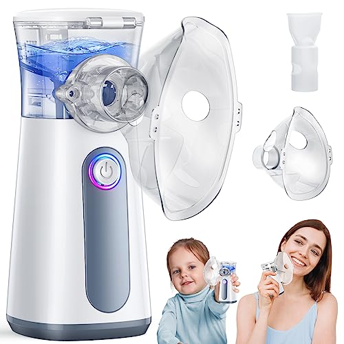 Compact Portable Nebulizer, Mesh Nebulizer, auto-Cleaning Handheld Nebulizer Dornvap Au supplements