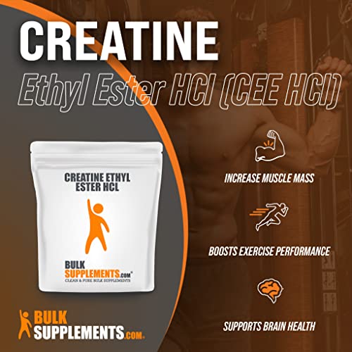 BULKSUPPLEMENTS.COM Creatine Ethyl Ester HCl Powder - Creatine Pre Workout Powder BULKSUPPLEMENTS.COM Au supplements