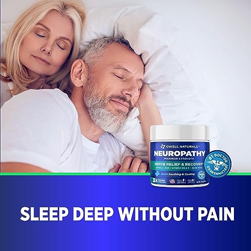 OWELL NATURALS Neuropathy Nerve Relief Cream - Maximum Strength Relief Cream for OWELL NATURALS Au supplements