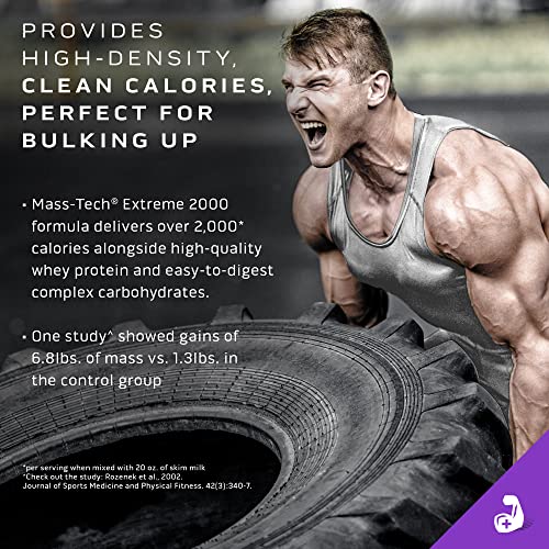 MuscleTech Mass Gainer Protein Powder, Mass-Tech Extreme 2000, Muscle Builder MuscleTech Au supplements