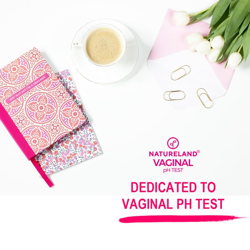 Natureland Vaginal Health pH Test Strips, Feminine pH Test, Value Pack Natureland Au supplements