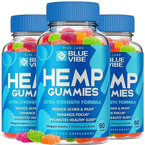 rize labs (3 Pack) Blue Vibe Gummies, Blue Vibes Gummies for Liver Kidney and Memory rize labsAU supplements