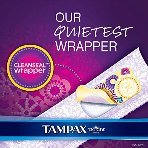 Tampax 29936 Radiant Tampons Regular Super, 84 Count (Pack of 1) Tampax Au supplements