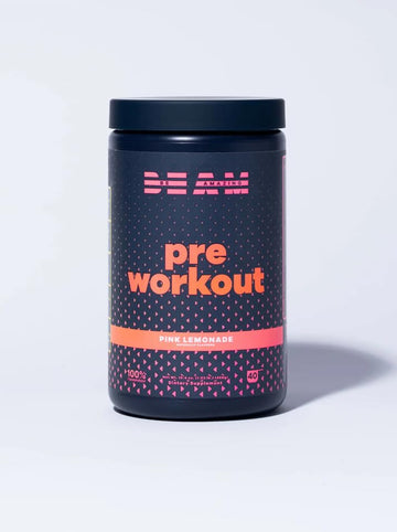 BEAM Be Amazing Vegan Pre-Workout Powder | Energy Booster Powdered Drink with All BEAM Au supplements