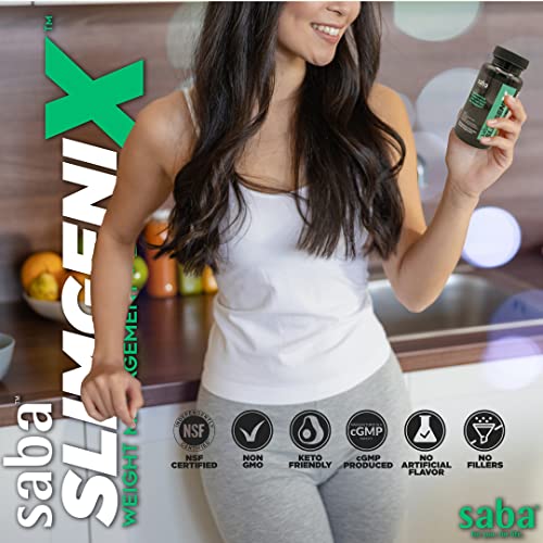 Saba SlimGenix -Energy, Weight Management, Appetite Control, Focus, Fat Burner Saba Au supplements