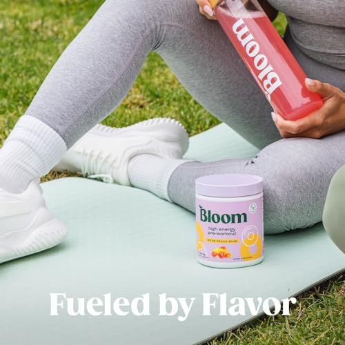 Bloom Nutrition High Energy Pre Workout Powder, Amino Energy with Beta Alanine, Ginseng Bloom Nutrition Au supplements