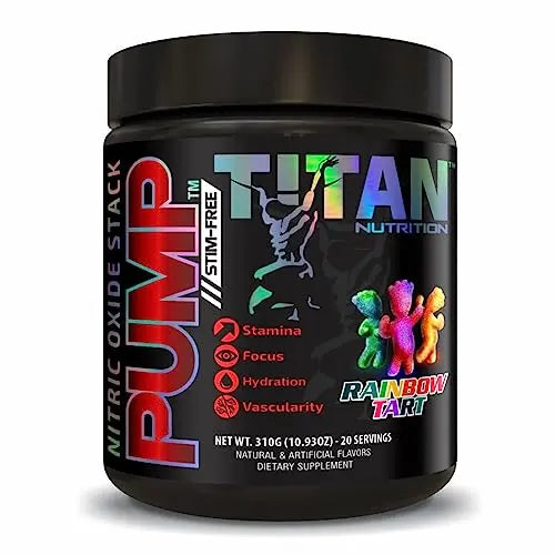 Pump- Nitric Oxide Boosting Stack Stim Free: Loaded with Citruline Malate for Maximum Titan NutritionAU supplements