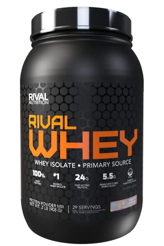 Rivalus Rivalwhey – Fruity Cereal 2lb - 100% Whey Protein, Whey Protein Isolate Primary RivalusAU supplements