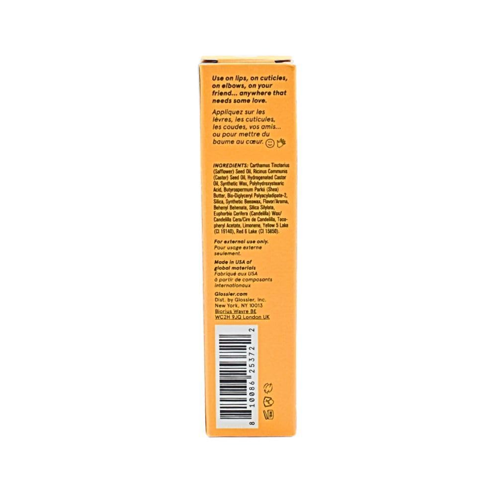 Glossier Balm Dotcom Lip Balm and Skin Salve - Mango - Sheer Peach Rose Glossier Au supplements