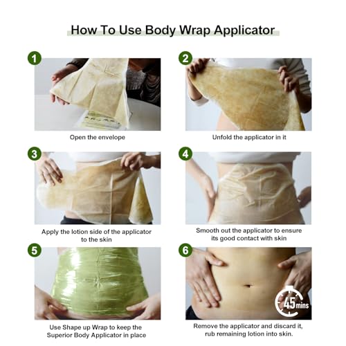 Neutriherbs Body Applicator with Wrap, Effective Nature Formula to Shape, Tone, Firm Body Neutriherbs Au supplements