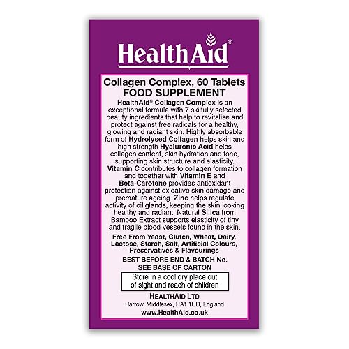 HealthAid Collagen Complex Tablets, 60 HealthAid Au supplements