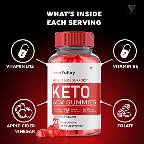 (2 Pack) Lean Valley Keto ACV Gummies Advanced Weight Loss Formula - Lean Valley Fyvus Au supplements