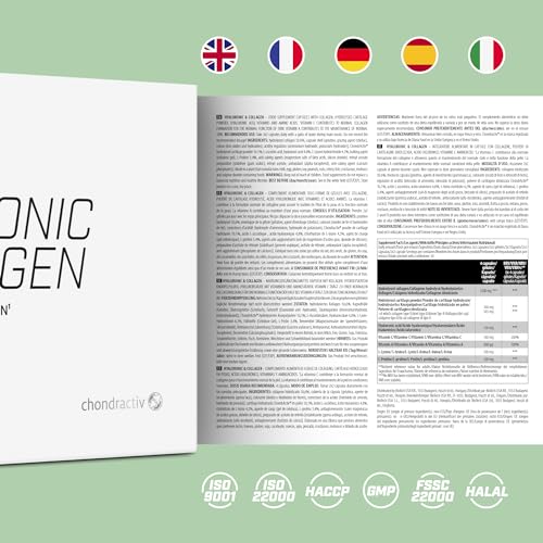 BioTechUSA Hyaluronic&Collagen, Food Supplement Capsules containing Collagen, hyaluronic Acid BioTechUSA Au supplements
