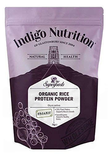 Indigo Herbs Organic Rice Protein Powder 1kg Indigo Herbs Au supplements