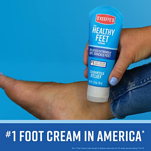 O'Keeffe's for Healthy Feet Foot Cream, Guaranteed Relief for Extremely Dry, Cracked Feet O'Keeffe's Au supplements
