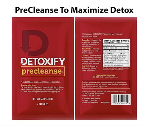 Shootclhear - Detoxify xxtraclean Detox Drink -20 0z- Herbal Precleanse Pills, 6 Panel Test Shootclhear Au supplements