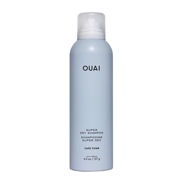 OUAI Super Dry Shampoo - Volumizing Dry Shampoo - Absorbs Oil, Dirt & Sweat - Blends Seamlessly into Hair with Zero Residue & Enriched with a Long-Lasting Scent - Cape Town (4.5 oz) OUAI Au supplements
