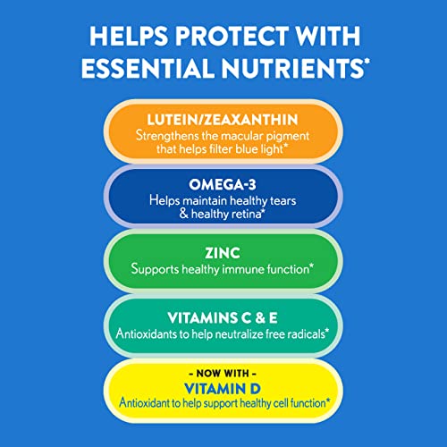 Ocuvite Eye Vitamin & Mineral Supplement, Contains Zinc, Vitamins C, E Ocuvite Au supplements