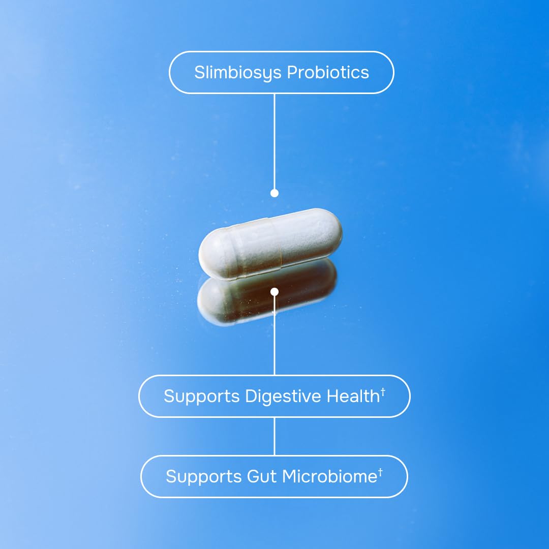 envitamin Slimbiosys Ultra Probiotic Capsule - Pre & Probiotics for Women & Men - Support Your Microbiome envitamin Au supplements