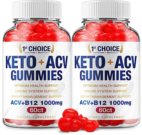 (2 Pack) 1st Choice Keto ACV Weight Loss Gummies Keto First Choice ACV Advanced Formula Rillvo Au supplements