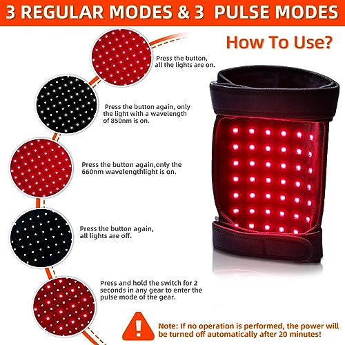 UTK Red Light Therapy for Body, 162Pcs 660nm Red Light & 54Pcs 850nm Near Infrared Light Therapy Belt UTK Au supplements