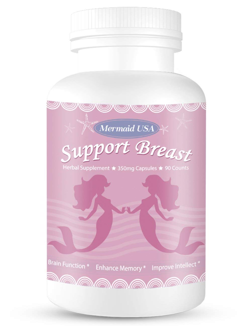 M.U Natural Breast Enhancement Pills Support Breasts Health Lift Firm Healthy Supplement Natural and Green Herb to PRO Formula Mermaid USA M.U Au supplements