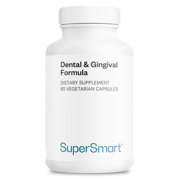 Supersmart - Dental & Gingival Formula (Patented) - Oral Care Supplement - with TEES-10 | Non-GMO & Vegan - 60 Vegetarian Capsules Supersmart Au supplements
