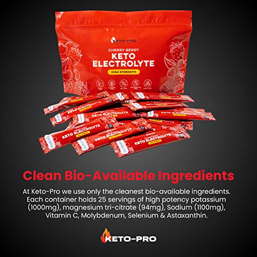 Keto-Pro Keto Electrolytes 80g | Electrolyte Powder Sachets for Extra Convenience Keto-Pro Fuelled by FAT Au supplements