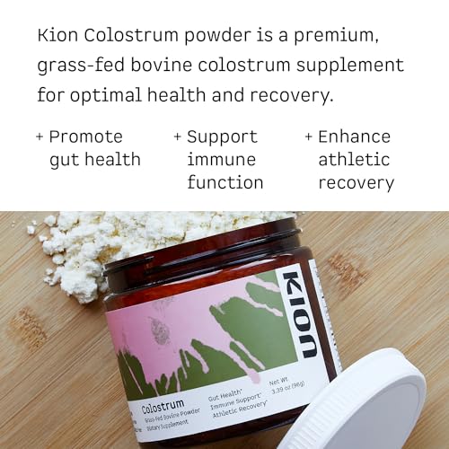 Kion Colostrum | Grass-Fed Bovine | Gut Health and Immune Support | 30 Servings Kion Au supplements