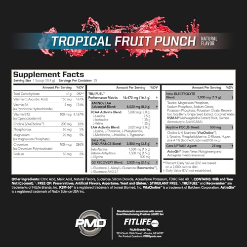 PMD Sports Core Fuel Endurance, Performance & Recovery - BCAAs, EAAs, Beta Alanine PMD Au supplements