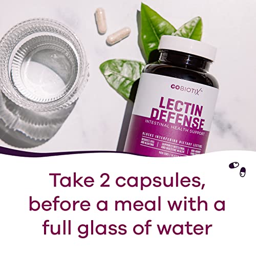 GOBIOTIX Lectin Defense - Lectin Blocker Supplement with MSM and Digestive Enzymes GOBIOTIX Au supplements