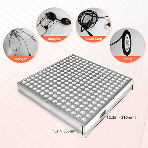 TherapSky Red Light Therapy Device 45W LED Red Infrared Light Therapy Lamp w/Remote Control and Timer therapsky Au supplements