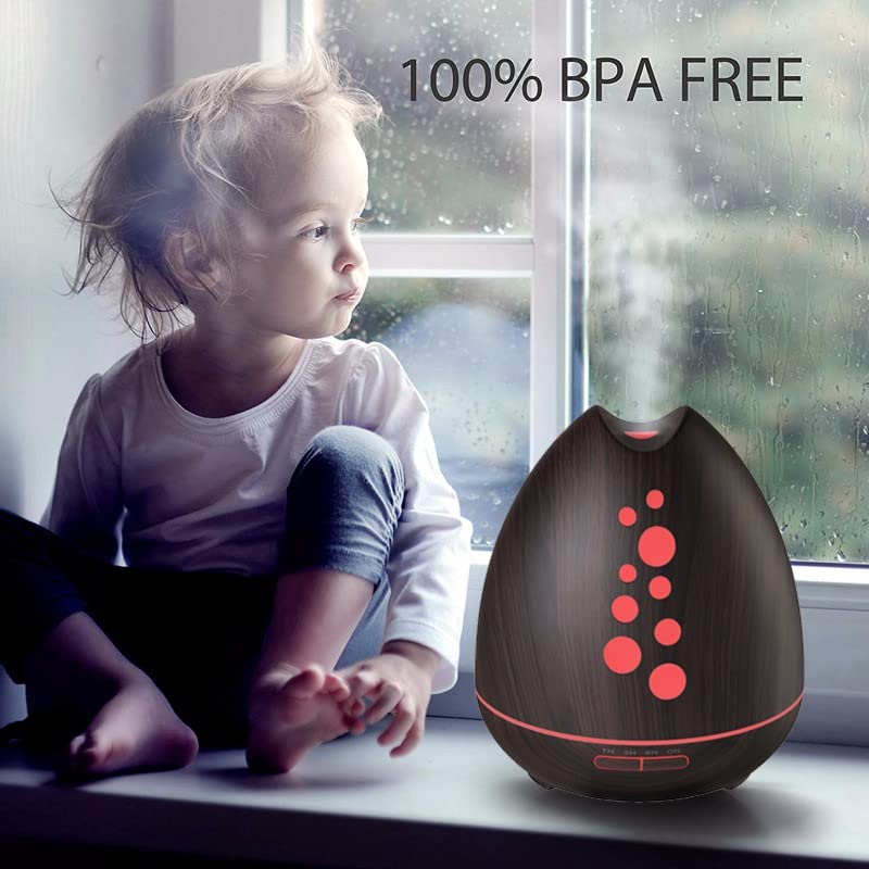 TGE Unique 400ML Essential Oil Diffuser for Essential Oils Bluetooth Music Speaker with Remote 7 Color LED Generic Au supplements