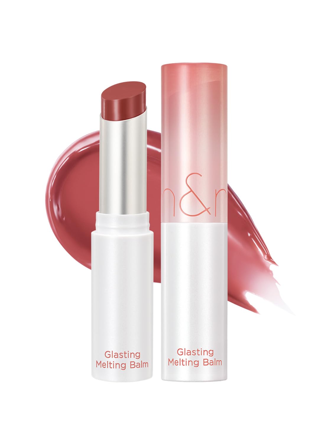 rom&nd GLASTING MELTING BALM #06 Kaya Fig - Vegan K-Beauty Tinted Lip Balm for Crystal Water-Gloss Shine, Deep Hydration & MLBB Rosy Nude Color | Non-Sticky, Long-Lasting Comfort for All Ages rom&nd Au supplements