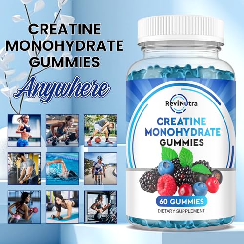 Creatine Monohydrate Gummies for Men & Women, Chewables Creatine Monohydrate My Store Au supplements