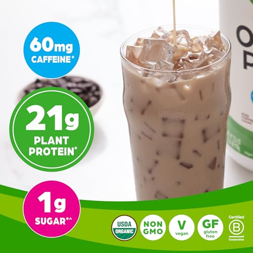 Orgain Organic Vegan Protein Powder, Iced Coffee - 21g Plant Based Protein, Gluten Free Orgain Au supplements