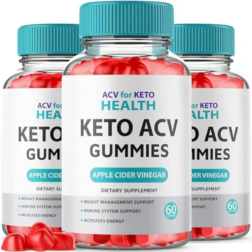 (3 Pack) ACV for Keto Health - Premium Apple Cider Vinegar Gummies – Natural Detox Hidden ElixirAU supplements