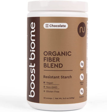 Boost Biome Fiber Supplement Organic Super Greens Powder – Supports Bloating Relief Boost Biome Au supplements