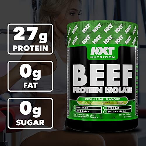 NXT Beef Protein Isolate 540g - High Protein Powder in Natural Amino Acids - Paleo, Keto Friendly NXT Nutrition Au supplements