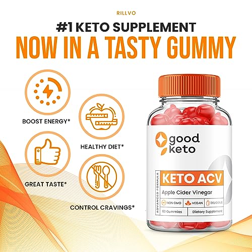 (5 Pack) Good Keto ACV Gummies - Official - Keto Good ACV Advanced Formula Plus Rillvo Au supplements