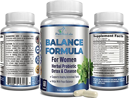 YUMMYVITE Balance Complex for Women - for Vaginal Health, Herbal Detox & Cleanse YUMMYVITE Au supplements
