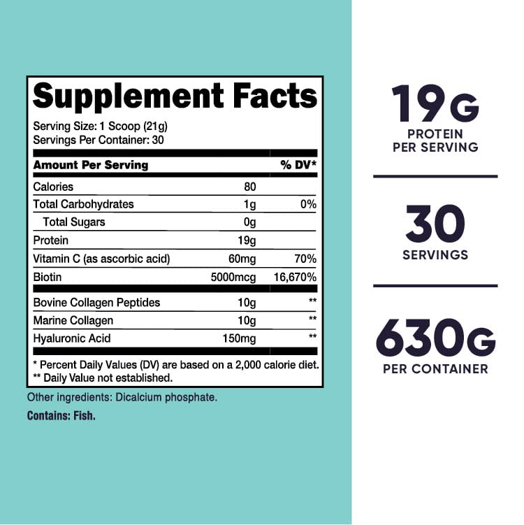 Nutricost Collagen for Women 30 Servings (Unflavored) - Grass-Fed Collagen Peptides Nutricost Au supplements