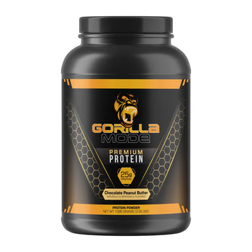 Gorilla Mode Premium Whey Protein - Chocolate Peanut Butter / 25 Grams of Whey Gorilla Mind Au supplements