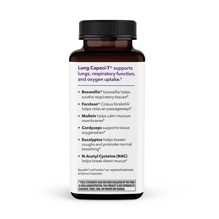 LifeSeasons - Lung Capaci-T - Lung & Respiratory Support Supplement LifeSeasons Au supplements